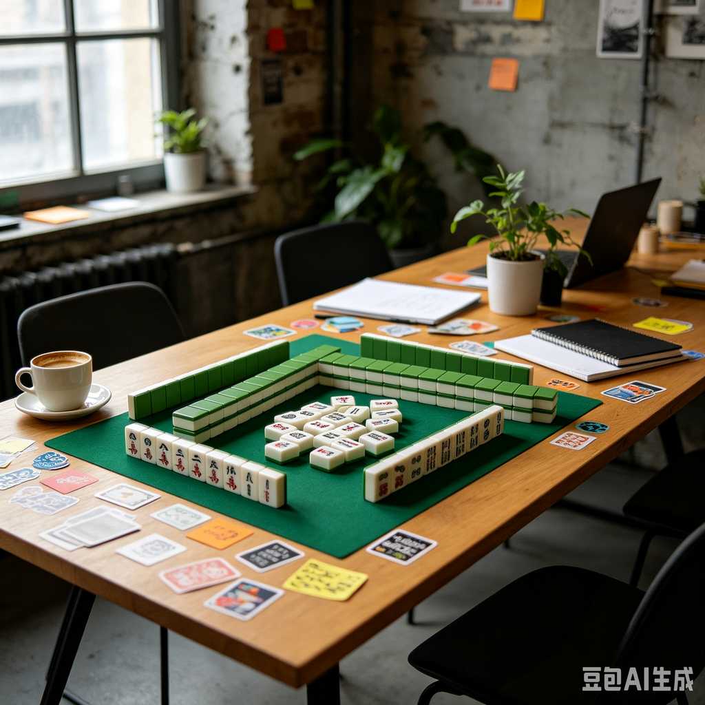 shiny mahjong tiles luxury