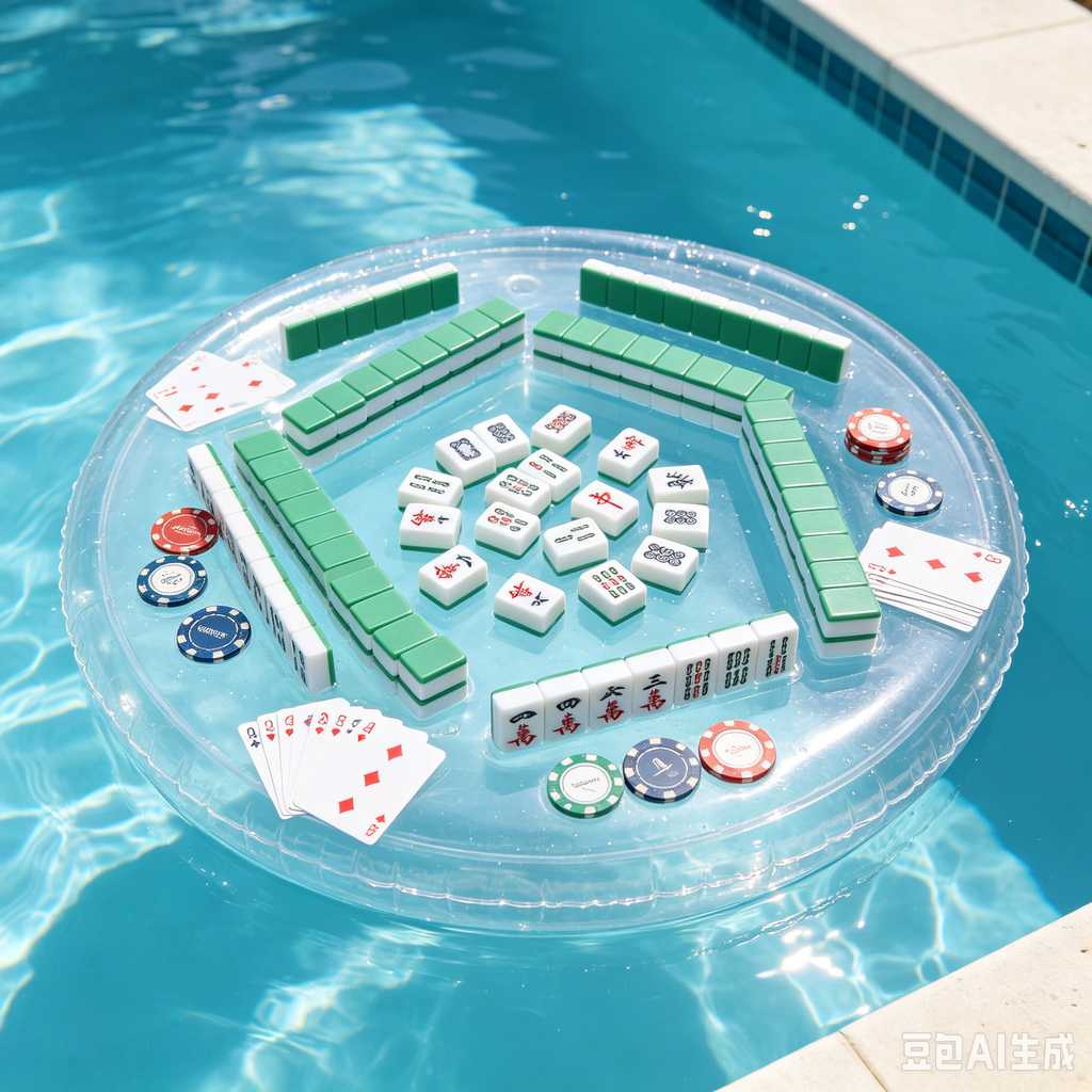 desktop decoration mahjong set